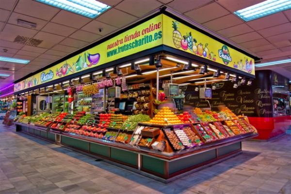 Frutas Charito en el Mercado de Chamartín