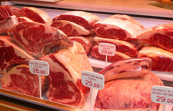 Filetes de ternera de raza cachena - Carnes Cesáreo Gómez