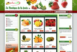 Nueva web de Frutas Charito