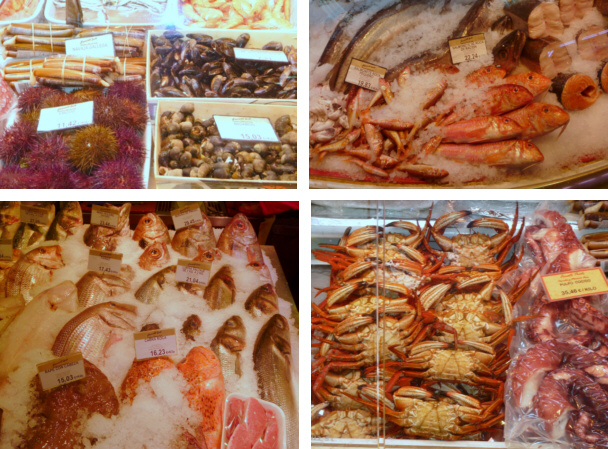 Enorme variedad en los mejores pescados y mariscos del mercado en Pescadería Ernesto Prieto