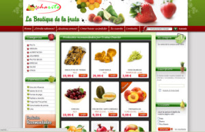 Web de Frutas Charito