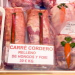 Carré de cordero relleno de foie y hongos de Carnes Cesáreo Gómez