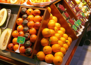 Naranjas y sanguinas en Frutas Charito