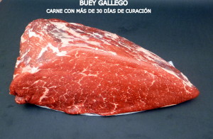 Corte de buey gallego en Carnes Cesáreo Gómez