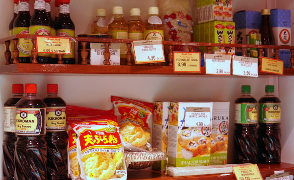 Productos japoneses para cocinar en casa