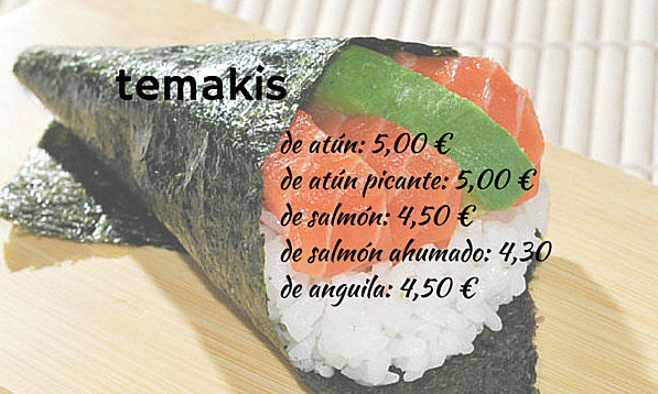 El mejor temaki de Madrid en Pescadería Ernesto Prieto