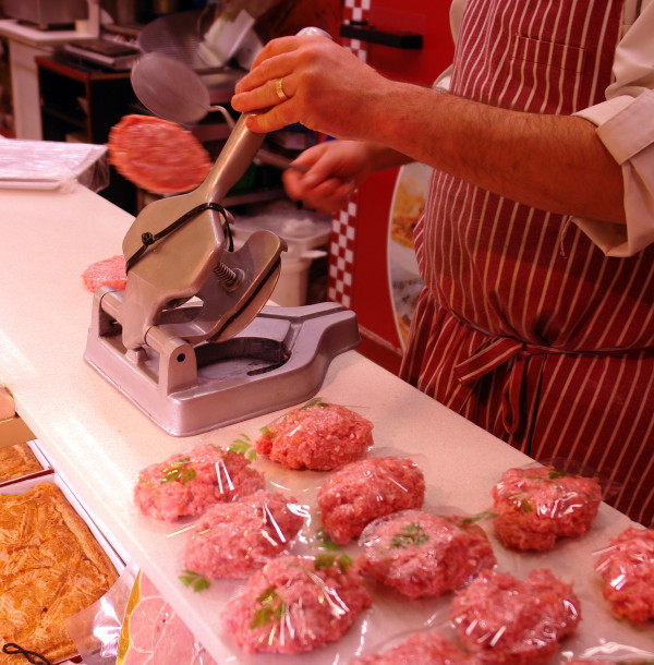 Hamburguesas de pollo de Pollería Hermanos Gómez