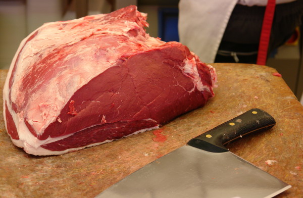 Tapa de ternera rosada de Carnes Cesáreo Gómez