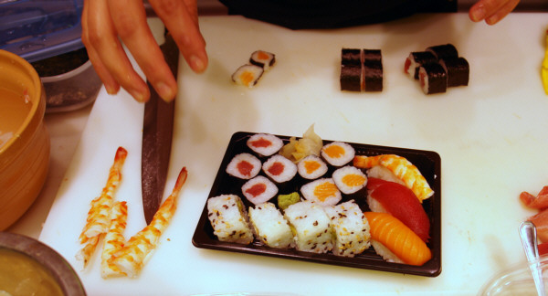 Sushi para llevar