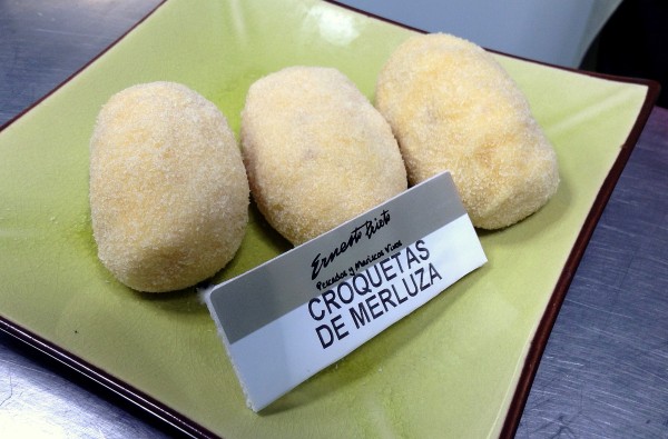 Croquetas de merluza Pescadería Ernesto Prieto