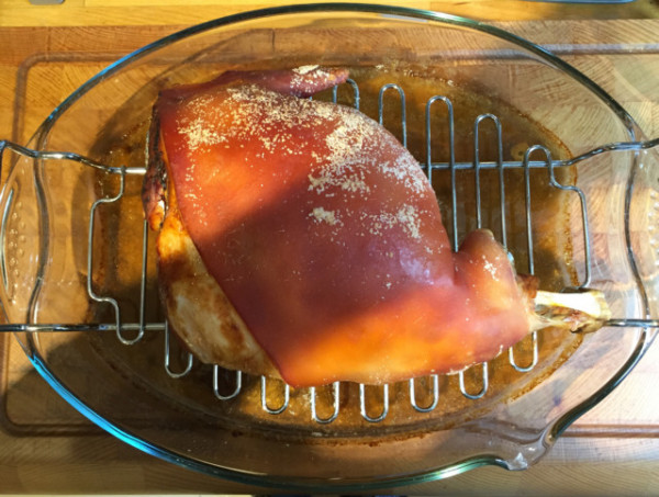 Jamón de lechón asado