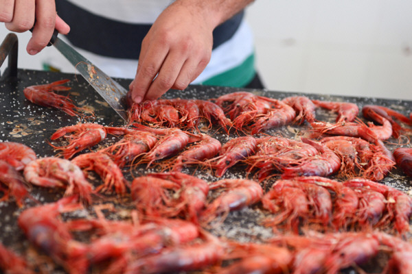 Gamba roja del Mediterráneo