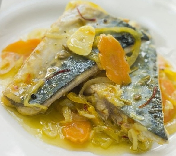 Receta de jurel en escabeche