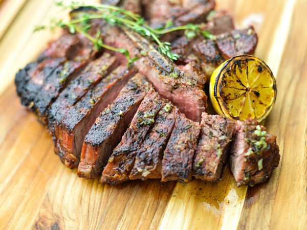 T-bone steak a la parrilla