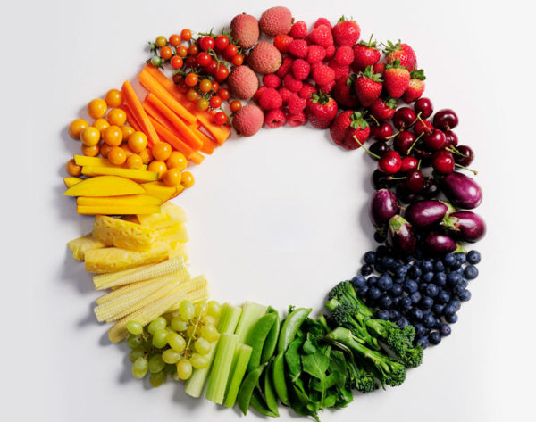 Las frutas y verduras aportan antioxidantes