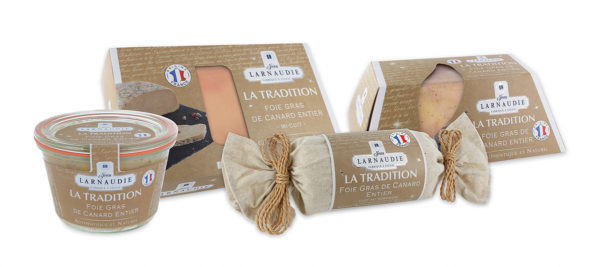 Línea de foie gras Larnaudie Tradición