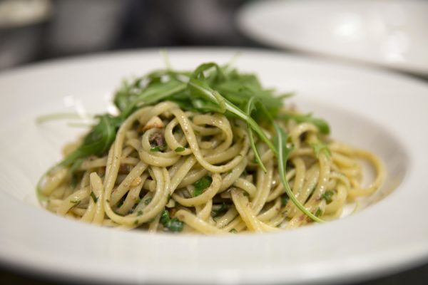 Pasta alla costiera del restuarnate Premiata Forneria Ballaro