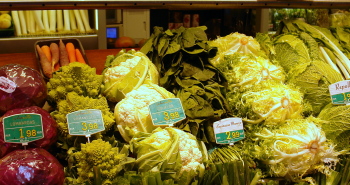 Verduras en Navidad