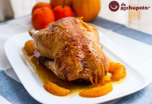 Receta de pato a la naranja