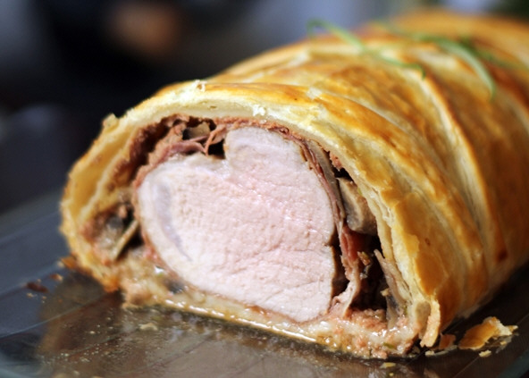 Receta de solomillo Wellington de cerdo ibérico