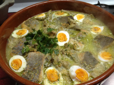 Cazuela de bacalao de Cuaresma