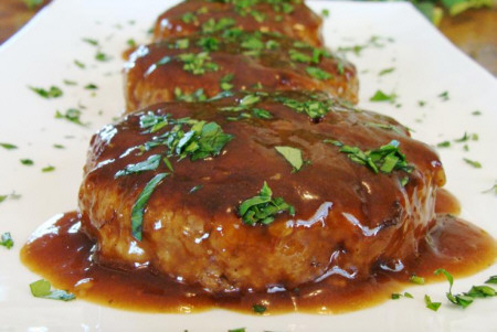 Receta de Salisbury Steak