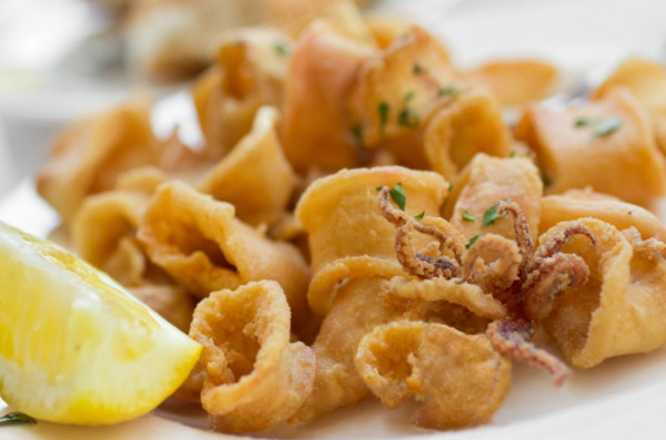 Calamares rebozados