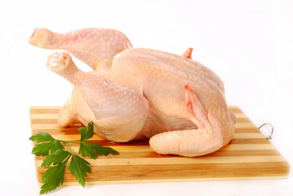 Una pieza de pollo para cada receta