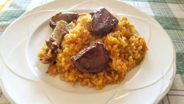 Arroz con pato