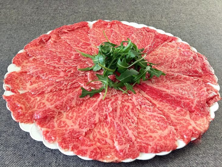 Carpaccio de buey