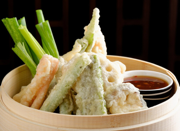 Tempura de vegetales